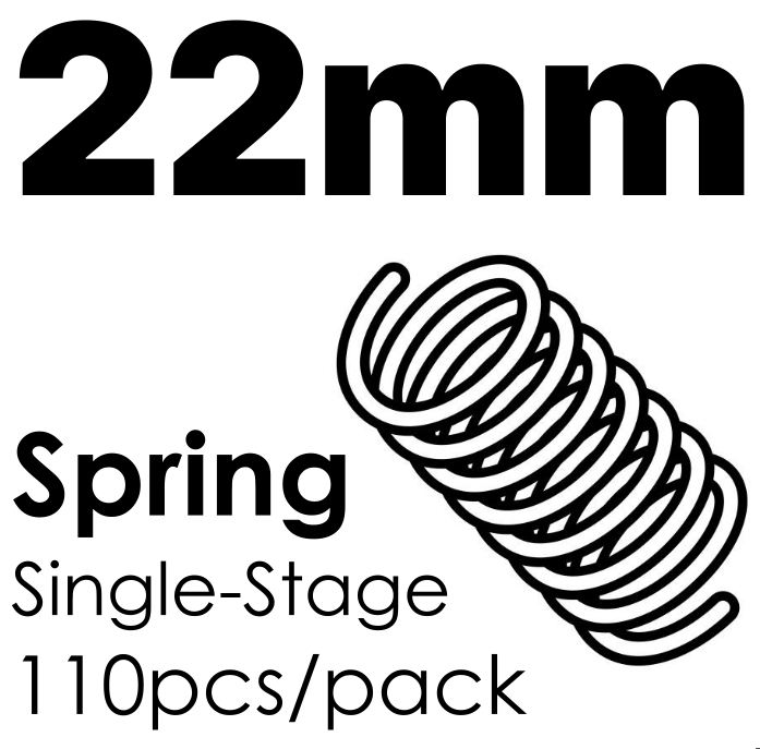 GEON Single-Stage Springs (22mm)