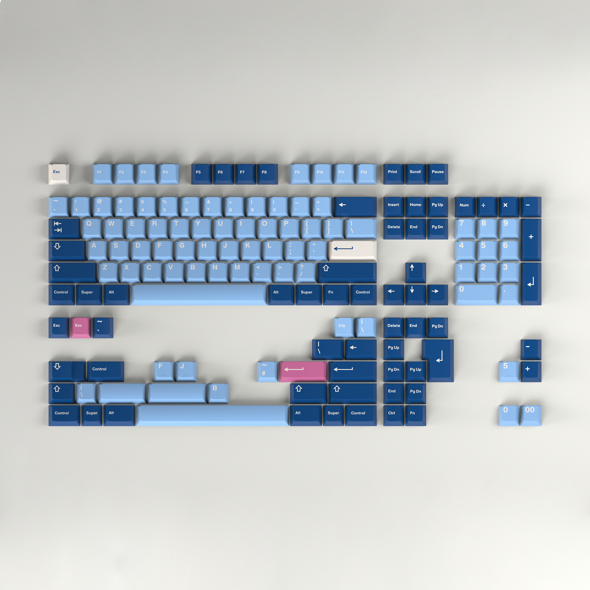 GMK ONI キーキャップ　デスクマット　セット GMK Oni (In-stock) – Mekibo