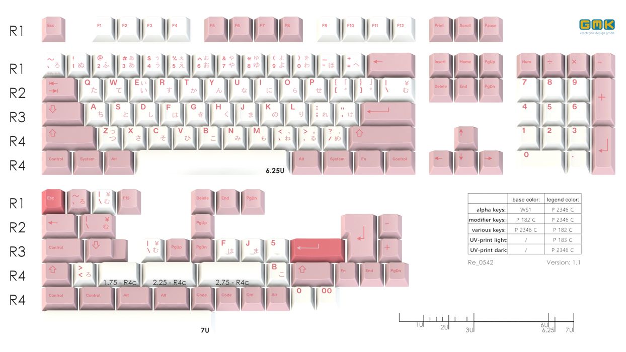 GMK Hazakura (In-stock) — Mekibo GMK Hazakura (In-stock) — Mekibo