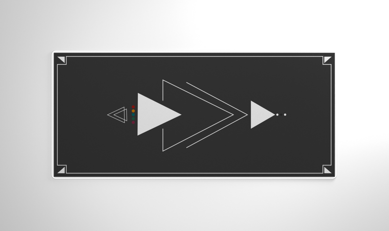 GeekArk Triangle Deskmats