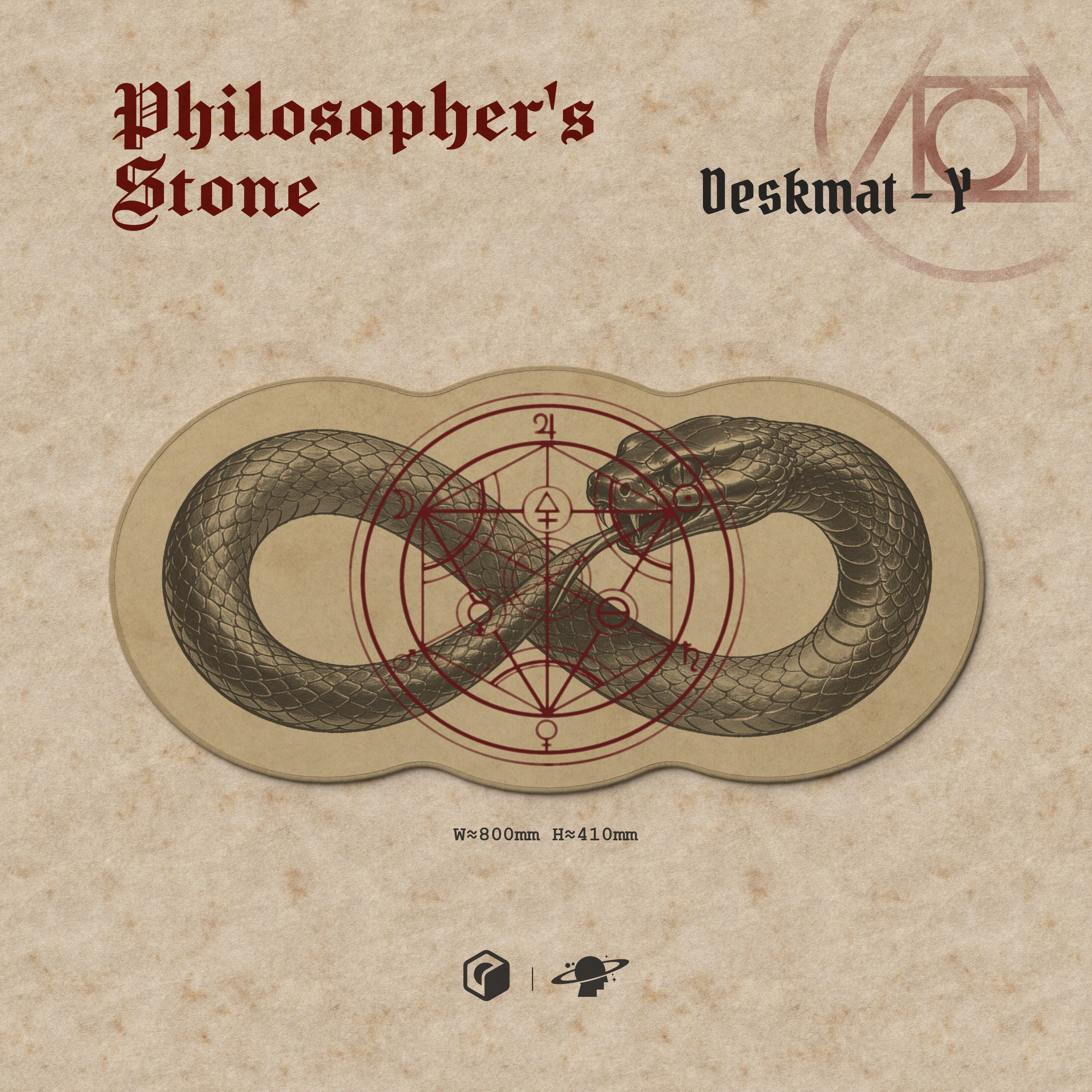 MW Philosopher's Stone Deskmat (Group Buy)