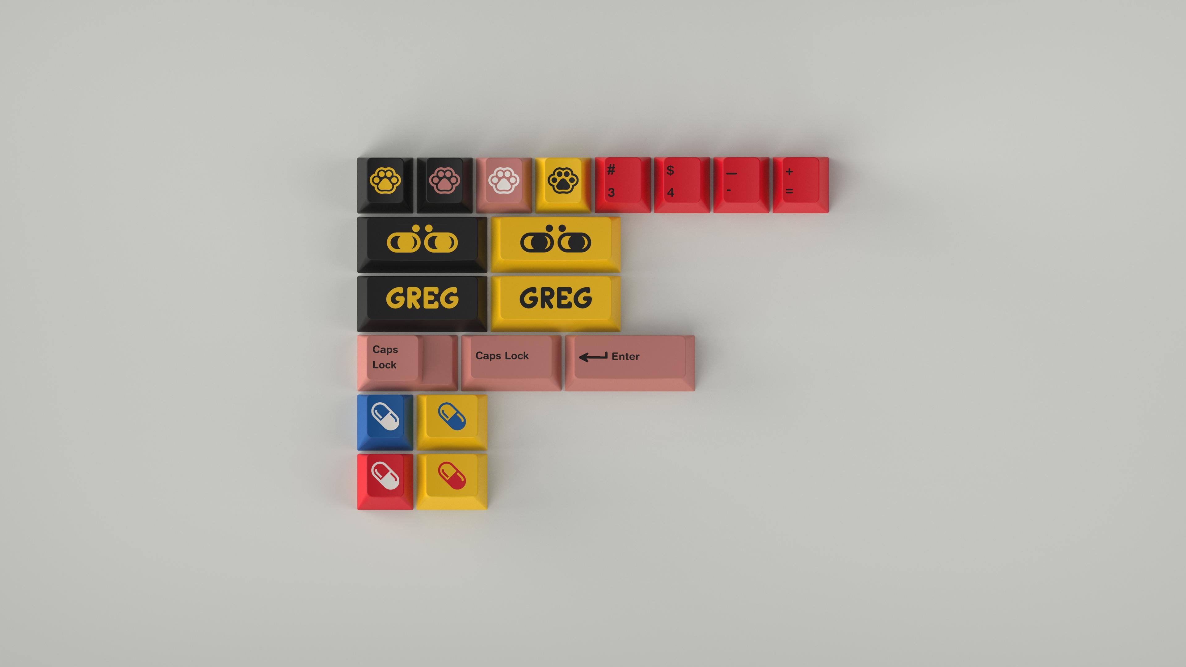 GMK Gregory (In-stock) – Mekibo