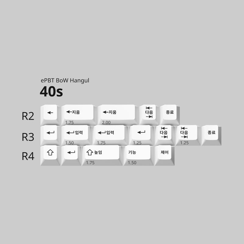 ePBT BoW Hangul (In-stock)