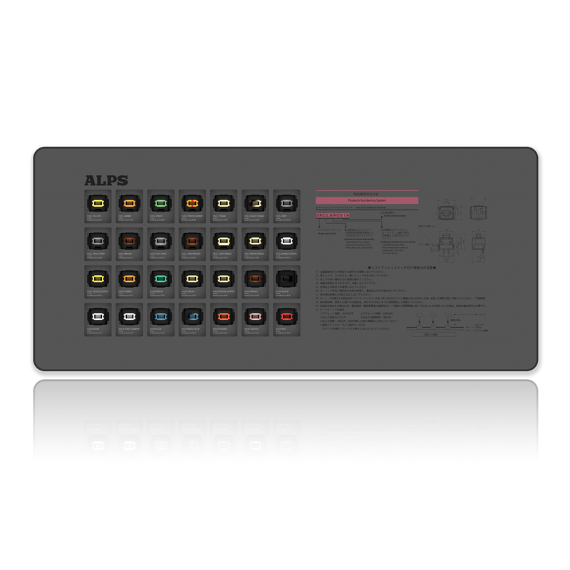 ALPS Deskmat (Water-Resistant) (In-stock)