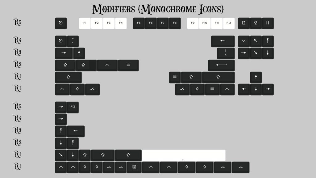 KAT Monochrome (In-stock) – Mekibo
