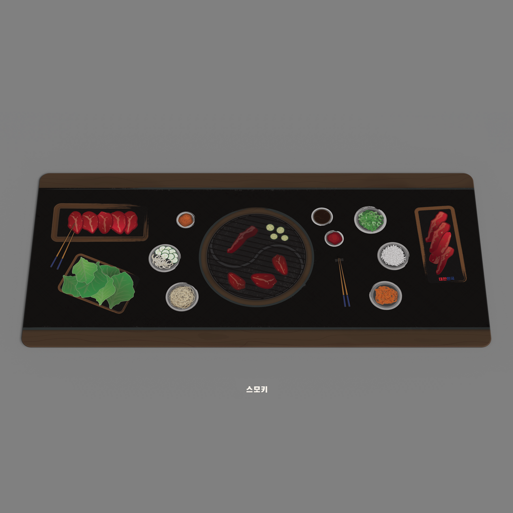 GMK Taegeukgi Deskmat (In-stock)