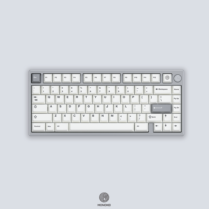 TGR x Monokei TOMO SE シルバー 自作キーボードキット MONOKEI TGR x Monokei TOMO SE シルバー 自作キーボードキット MONOKEI