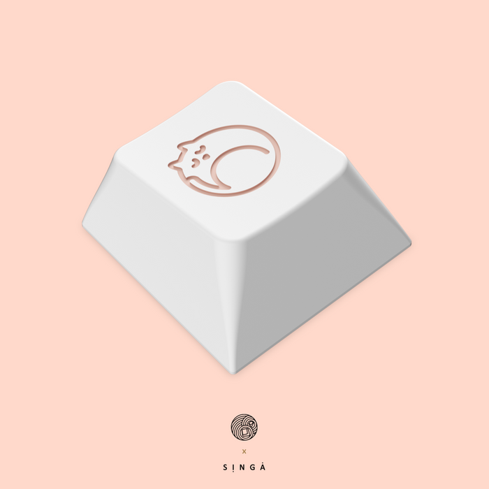 kohaku kei cap white & copper kohaku kei cap white & copper