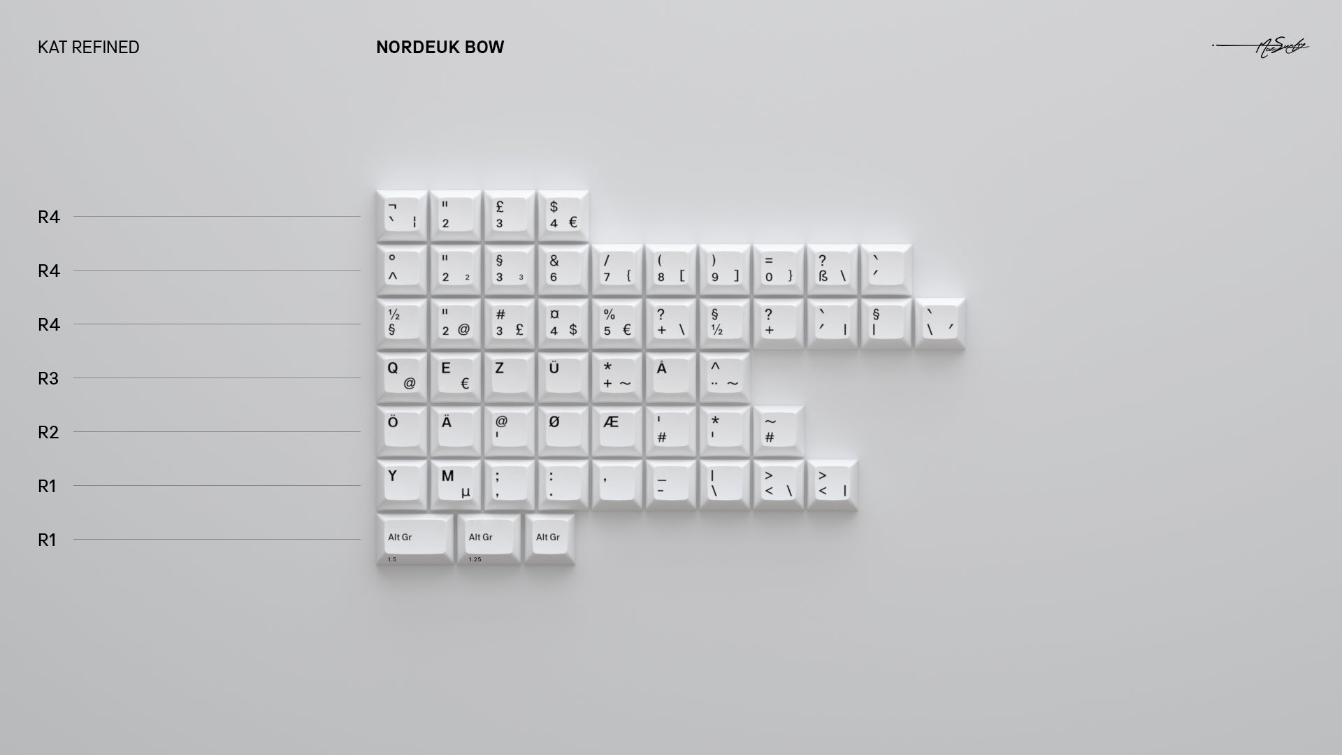 キーボード KAT REFINED KAT Refined (In-stock) — Mekibo