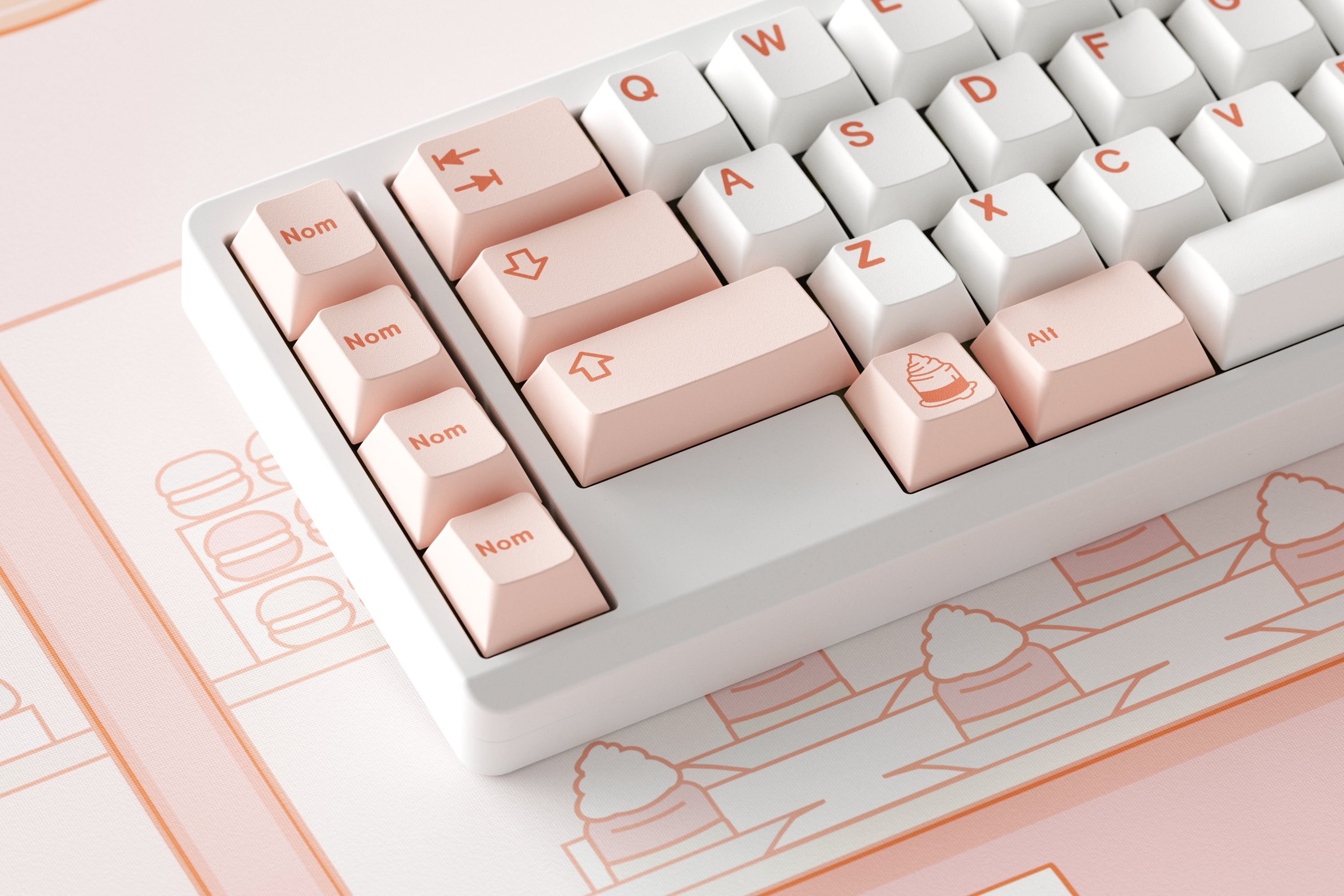 GMK Pâtisserie Deskmats (In-stock)