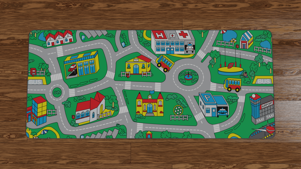 Busy Town Deskmat R2 (In-stock)