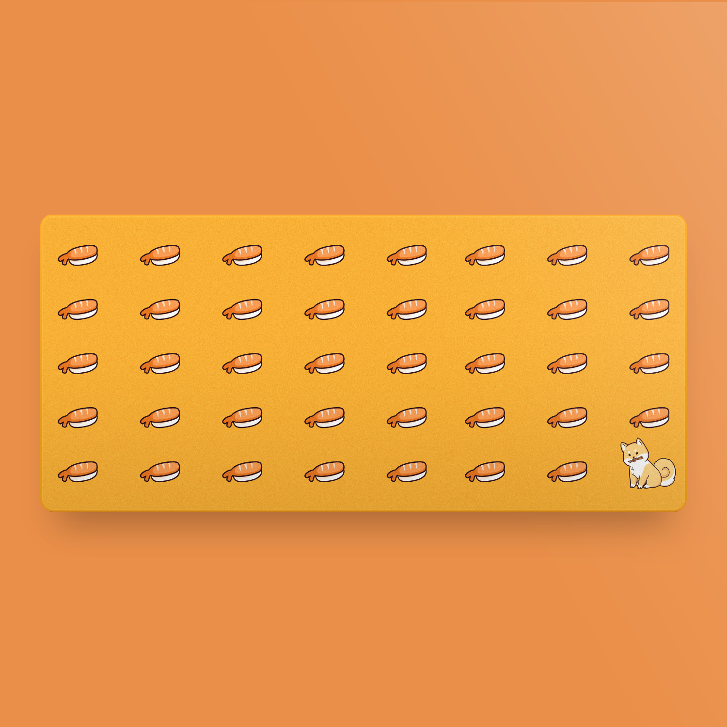 Doggo Sushi Deskmat (In-stock)
