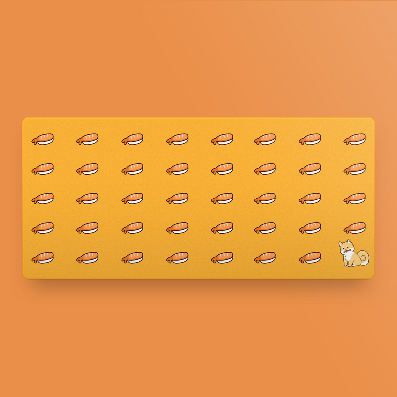 Doggo Sushi Deskmat (In-stock)