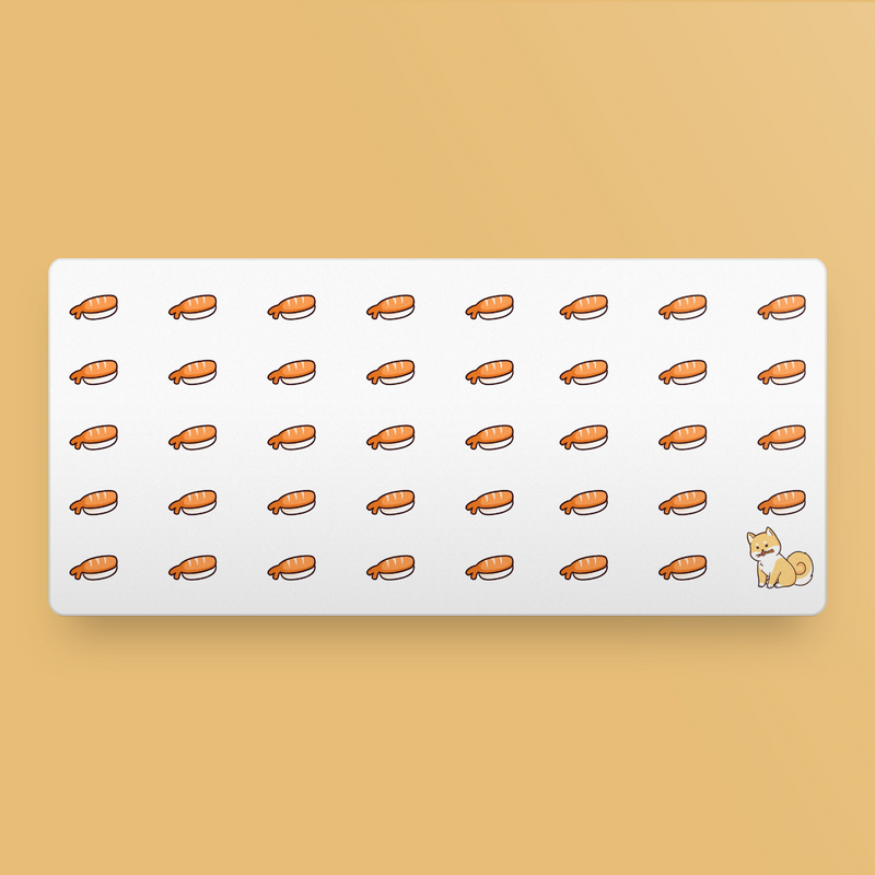Doggo Sushi Deskmat (In-stock)