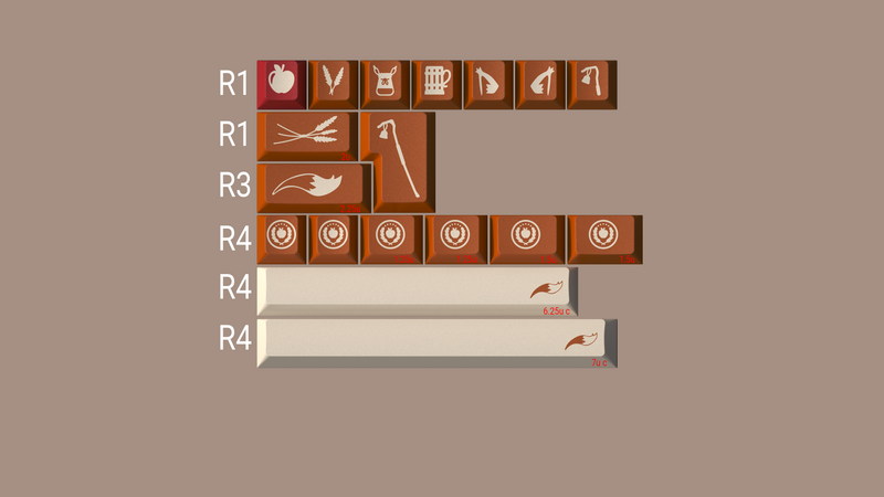 GMK Harvest (In-stock)