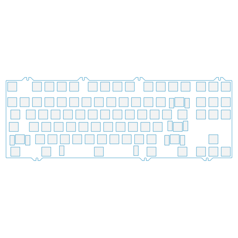 Purple Keyboard (Extras) (In-stock)