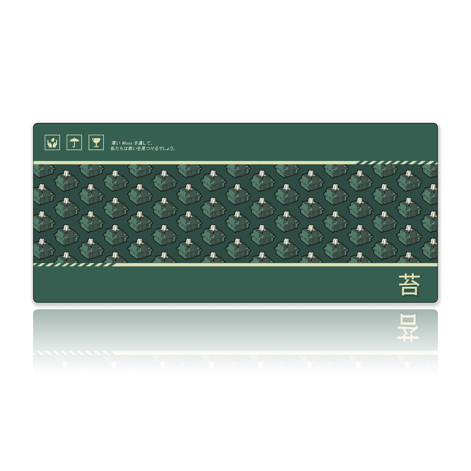 Moss Deskmat (In-stock)