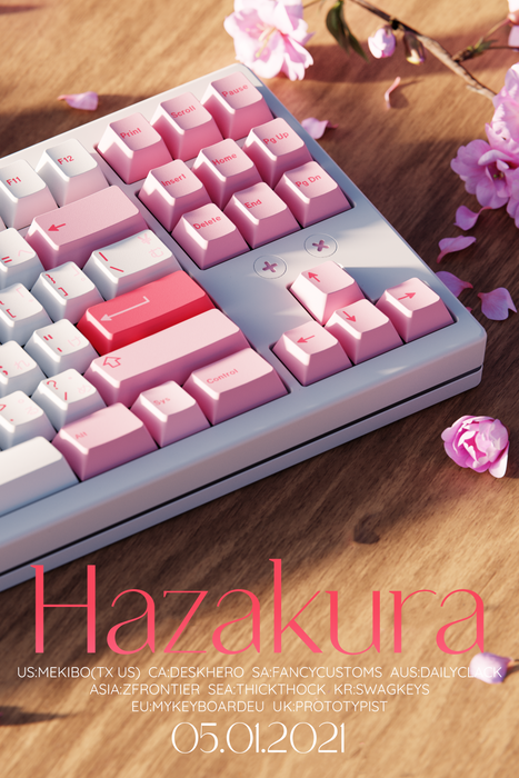 GMK Hazakura (In-stock)