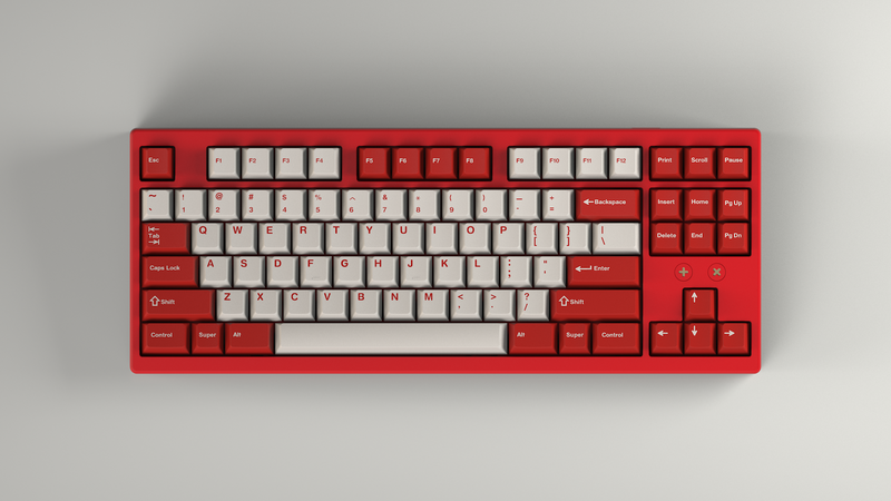 GMK Classic Red (In-stock)